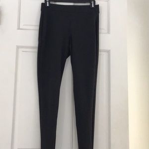 Theory pull on charcoal gray pants